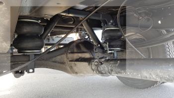 25 799 р. Комплект вспомогательной пневмоподвески на заднюю ось Aride (все модификации, усиленная) ГАЗ ГАЗель 3302 дорестайлинг шасси (1994-2002)  с доставкой в г. Керчь. Увеличить фотографию 3