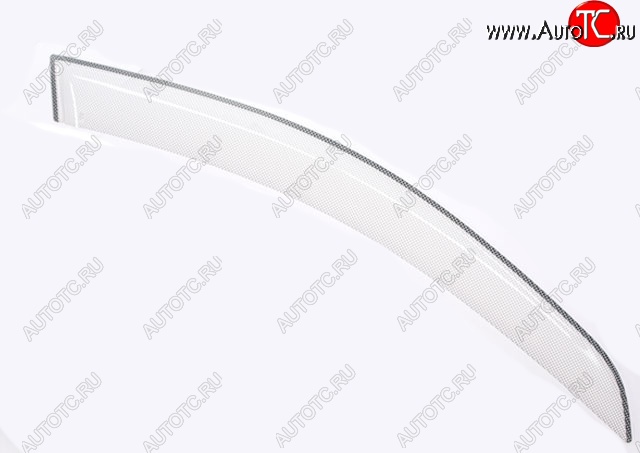 1 449 р. Дефлектора окон (автобус) CA-Plastic  ГАЗ ГАЗель Next  A60,A63, A64 (2014-2021) автобус (Шелкография белая)  с доставкой в г. Керчь