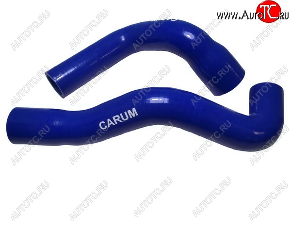 1 549 р. Патрубки радиатора (Cummins ISF 2.8 силикон) CARUM  ГАЗ ГАЗель Next ( A21,A22, С41, С42,  A21,A22, С41, С42, Фермер) (2013-2025)  шасси,  шасси со сдвоенной  (комплект 2 шт.)  с доставкой в г. Керчь