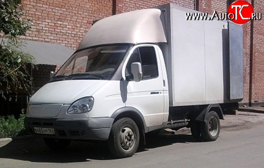 639 р. Решётка радиатора Sport ГАЗ ГАЗель 3302 1-ый рестайлинг бортовой  (2003-2010) (Неокрашенная)  с доставкой в г. Керчь