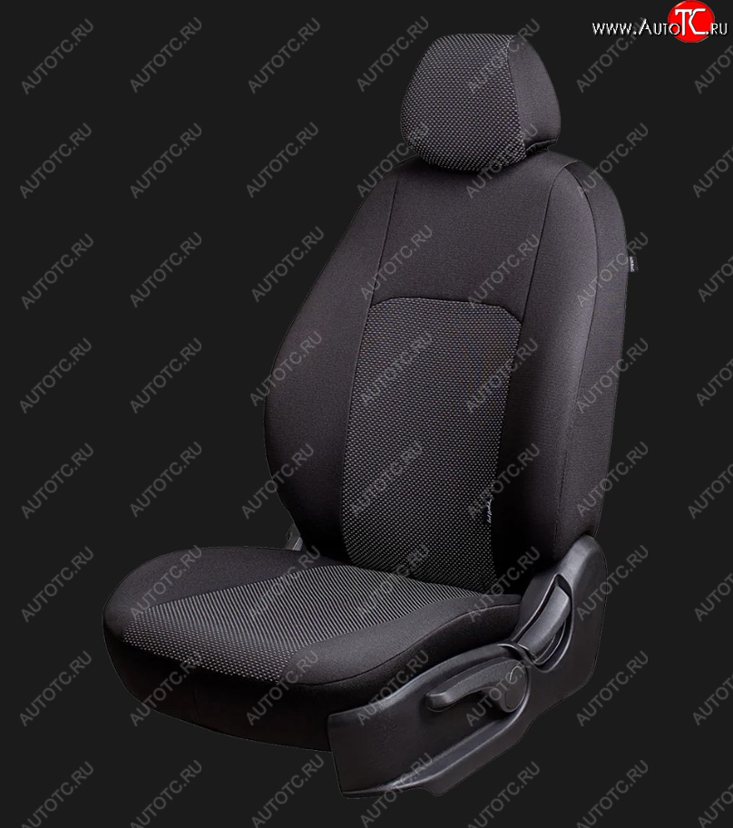 3 099 р. Чехлы для сидений Lord Autofashion Дублин (жаккард, 3 места)  ГАЗ ГАЗель ( 3302,  2705,  2705,Бизнес,  3302,Бизнес) (2003-2025) 1-ый рестайлинг бортовой , 1-ый рестайлинг цельнометаллический фургон, 2-ой рестайлинг цельнометаллический фургон, 2-ой рестайлинг шасси (черный/ёж белый)  с доставкой в г. Керчь