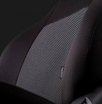 3 099 р. Чехлы для сидений Lord Autofashion Дублин (жаккард, 3 места)  ГАЗ ГАЗель ( 3302,  2705,  2705,Бизнес,  3302,Бизнес) (2003-2025) 1-ый рестайлинг бортовой , 1-ый рестайлинг цельнометаллический фургон, 2-ой рестайлинг цельнометаллический фургон, 2-ой рестайлинг шасси (черный/ёж белый)  с доставкой в г. Керчь. Увеличить фотографию 2