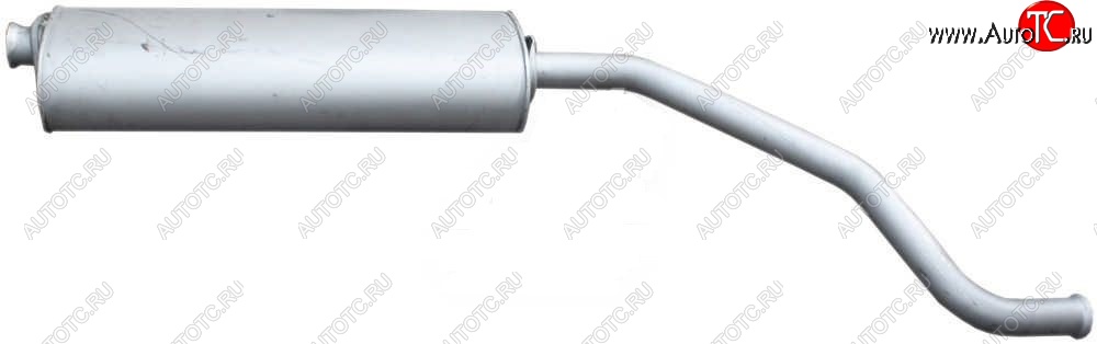 4 399 р. Глушитель (Евро 3) ПРЕМИУМ (дв.405) Автоглушитель-НН  ГАЗ Соболь  2752 (1998-2002) дорестайлинг цельнометаллический фургон  с доставкой в г. Керчь