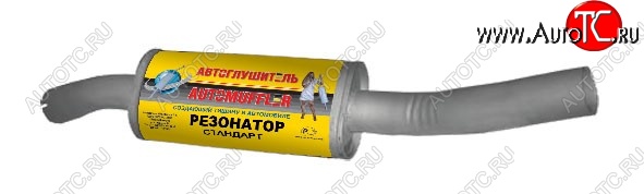 1 399 р. Резонатор Автоглушитель-НН  ГАЗ Соболь  2752 (1998-2002) дорестайлинг цельнометаллический фургон  с доставкой в г. Керчь