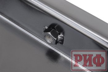 5 789 р. Защита радиатора РИФ ГАЗ Соболь 2752 дорестайлинг цельнометаллический фургон (1998-2002) (лифт +50 мм)  с доставкой в г. Керчь. Увеличить фотографию 6