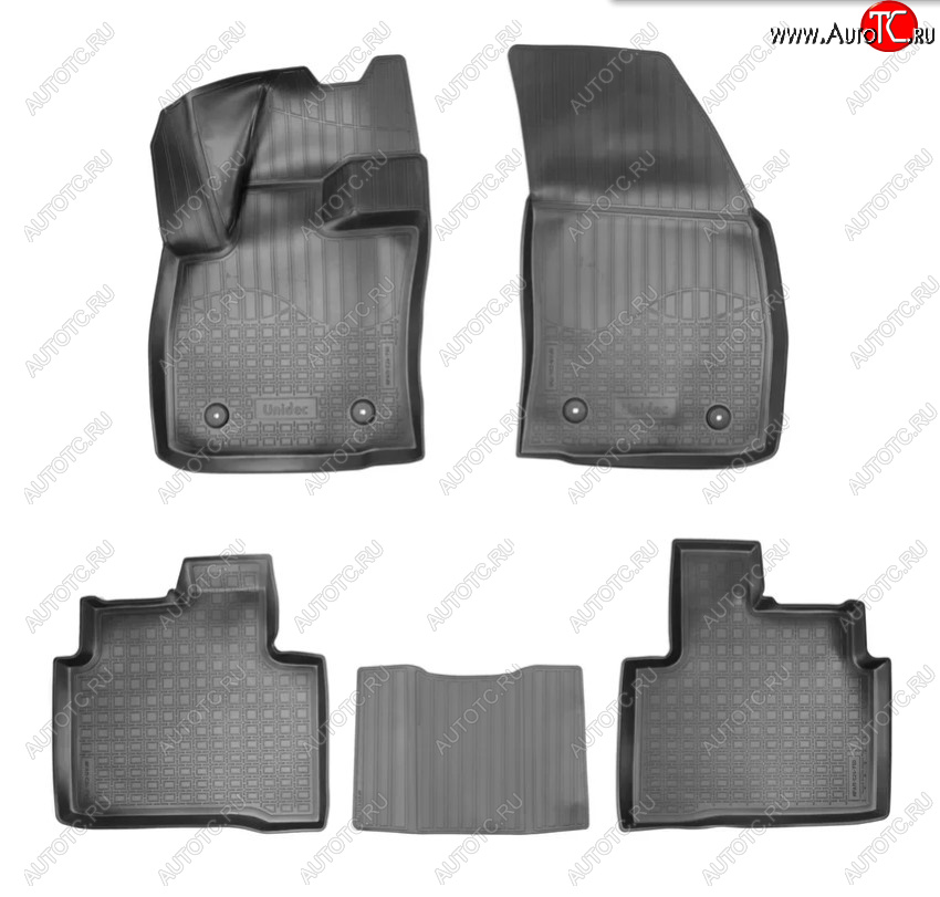 2 399 р. Коврики салона Norplast Unidec Geely Tugella FY11,HPBA4 дорестайлинг (2019-2023) (Цвет: черный)  с доставкой в г. Керчь