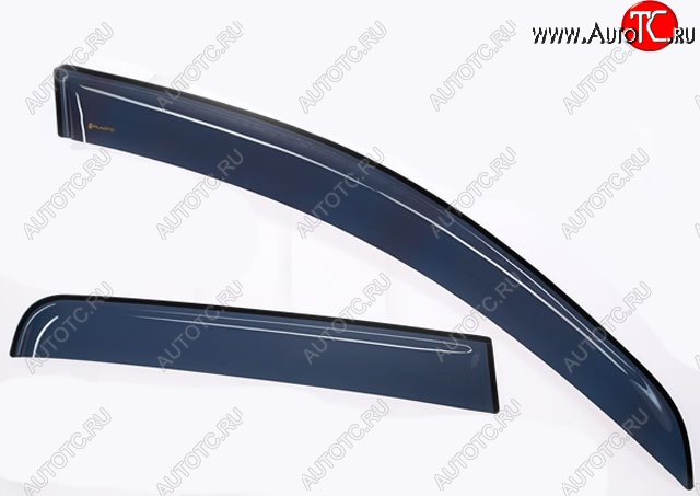 2 099 р. Дефлектора окон CA-Plastic Geely Atlas NL3 (2016-2022) (серия Classic полупрозрачный, без хром. молдинга )  с доставкой в г. Керчь