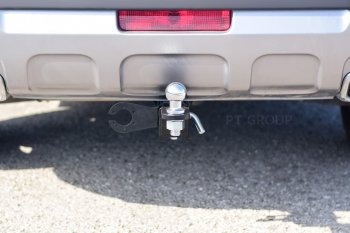 14 059 р. Фаркоп Petroil Tuning (съемный квадрат)  Geely Atlas  NL3 (2016-2022)  с доставкой в г. Керчь. Увеличить фотографию 2