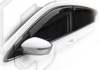 Дефлектора окон CA-Plastic Geely Coolray SX11 дорестайлинг (2018-2023)