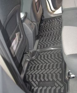 2 169 р. Коврики в салон Aileron (полиуретан) Geely Emgrand X7 дорестайлинг (2011-2015)  с доставкой в г. Керчь. Увеличить фотографию 2
