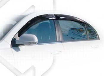 Дефлектора окон CA-Plastiс Geely Emgrand EC7 седан дорестайлинг (2009-2016)