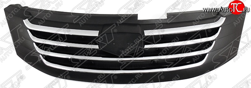 2 199 р. Решётка радиатора SAT Geely Emgrand EC7 седан дорестайлинг (2009-2016)  с доставкой в г. Керчь