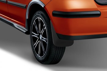 4 799 р. Брызговики Frosch (optimum, в коробке) Geely MK Cross (2011-2016) (Задние)  с доставкой в г. Керчь. Увеличить фотографию 2