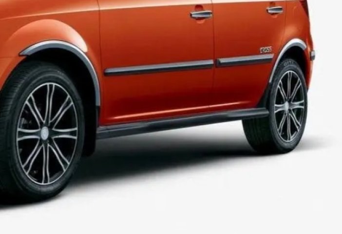 1 539 р. Левый пластиковый порог GEELY Geely MK Cross (2011-2016)  с доставкой в г. Керчь