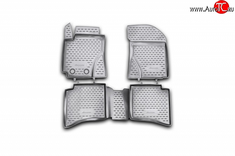 3 199 р. Коврики в салон Element 4 шт. (полиуретан) (рестайлинг) Geely MK Cross (2011-2016)  с доставкой в г. Керчь