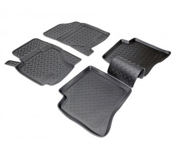 Комплект салонных ковриков Norplast Unidec Geely MK (2006-2015) (Цвет: черный)
