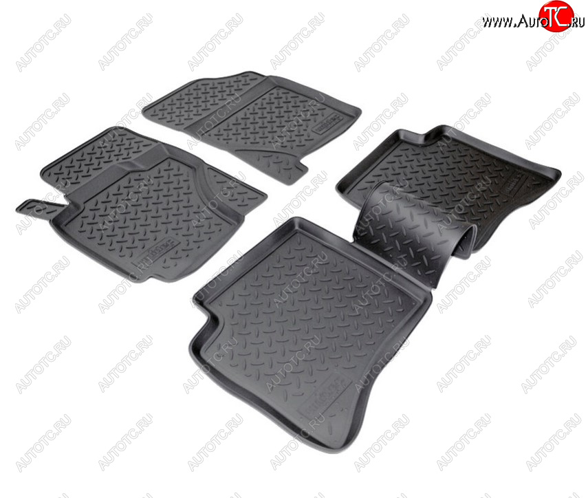2 199 р. Комплект салонных ковриков Norplast Unidec  Geely MK (2006-2015) (Цвет: черный)  с доставкой в г. Керчь