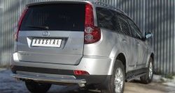 12 299 р. Защита порогов из круглой трубы диаметром 63 мм Russtal Great Wall Hover H3  рестайлинг (2014-2016) (Защита порогов с со скосами на торцах (вариант 1))  с доставкой в г. Керчь. Увеличить фотографию 7