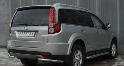 15 849 р. Защита заднего бампера (Ø63 мм уголки, нержавейка) SLITKOFF  Great Wall Hover H3 (2014-2016)  рестайлинг  с доставкой в г. Керчь. Увеличить фотографию 2