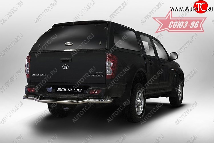 11 384 р. Защита заднего бампера d60 Souz-96 Great Wall Wingle 5 (2011-2017)  с доставкой в г. Керчь