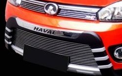 15 049 р. Накладка на передний бампер СТ Great Wall Hover M4 (2012-2016) (Неокрашенная)  с доставкой в г. Керчь. Увеличить фотографию 2