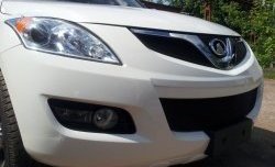 1 469 р. Сетка в решетку радиатора Russtal Great Wall Hover H5 (2010-2017) (черная)  с доставкой в г. Керчь. Увеличить фотографию 2