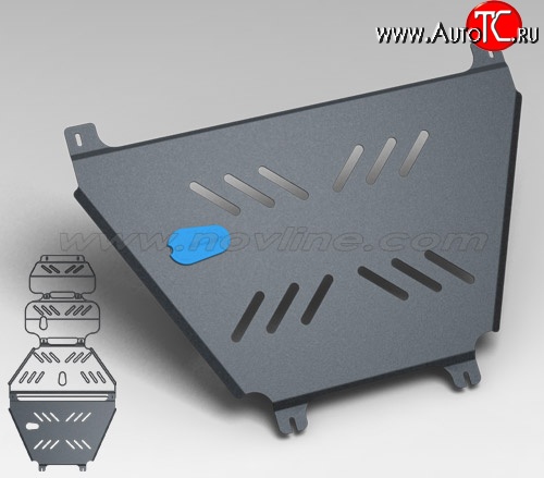 7 249 р. Защита раздаточной коробки Novline (2.4, МКПП, 3 мм) Great Wall Safe (2001-2010)  с доставкой в г. Керчь