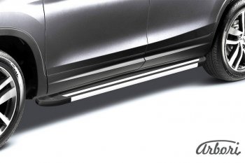 Порожки для ног Arbori Luxe Black Great Wall Hover H3 (2010-2014)  дорестайлинг