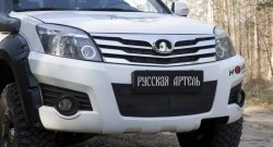2 349 р. Защитная сетка решетки переднего бампера РА  Great Wall Hover H3 (2010-2014)  дорестайлинг  с доставкой в г. Керчь. Увеличить фотографию 3