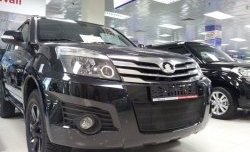 1 469 р. Сетка на бампер Russtal (черная) Great Wall Hover H3  дорестайлинг (2010-2014)  с доставкой в г. Керчь. Увеличить фотографию 4