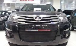 1 469 р. Сетка на бампер Russtal (черная) Great Wall Hover H3  дорестайлинг (2010-2014)  с доставкой в г. Керчь. Увеличить фотографию 6