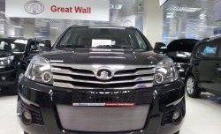 1 539 р. Сетка на бампер Russtal (хром) Great Wall Hover H3  дорестайлинг (2010-2014)  с доставкой в г. Керчь. Увеличить фотографию 4