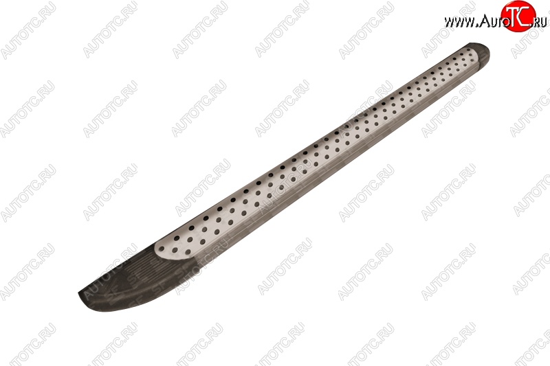 17 399 р. Алюминиевые пороги Slitkoff Standart Silver  Great Wall Hover H3 (2010-2014)  дорестайлинг  с доставкой в г. Керчь
