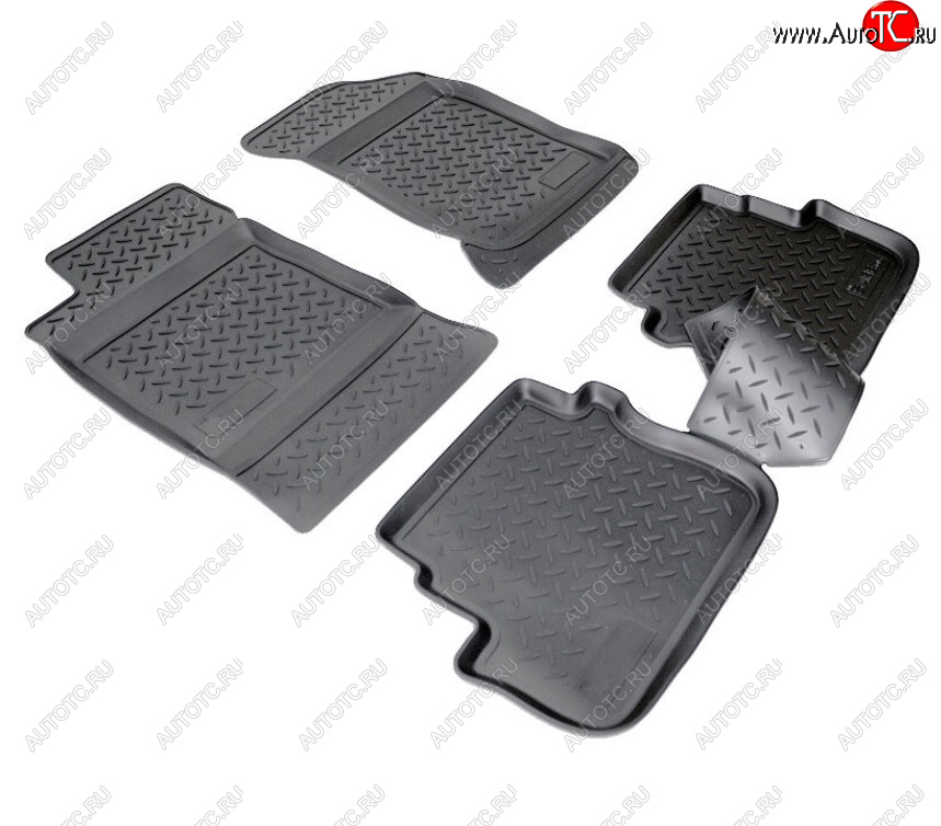 2 139 р. Комплект салонных ковриков Norplast Unidec  Great Wall Safe (2001-2010) (Цвет: черный)  с доставкой в г. Керчь