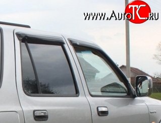 999 р. Комплект дефлекторов окон (ветровиков) 4 шт. Russtal Great Wall Safe (2001-2010)  с доставкой в г. Керчь