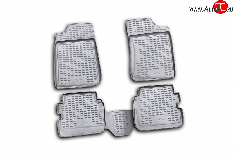 1 754 р. Коврики в салон Element 4 шт. (полиуретан) Great Wall Safe (2001-2010)  с доставкой в г. Керчь