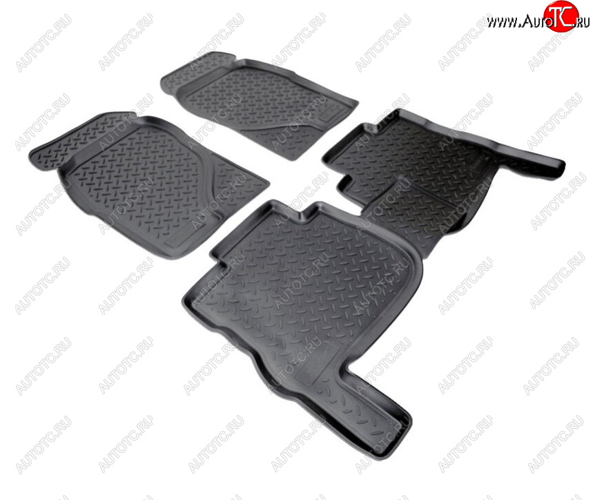 2 699 р. Комплект салонных ковриков Norplast Unidec  Great Wall Wingle 3 (2005-2011) (Цвет: черный)  с доставкой в г. Керчь