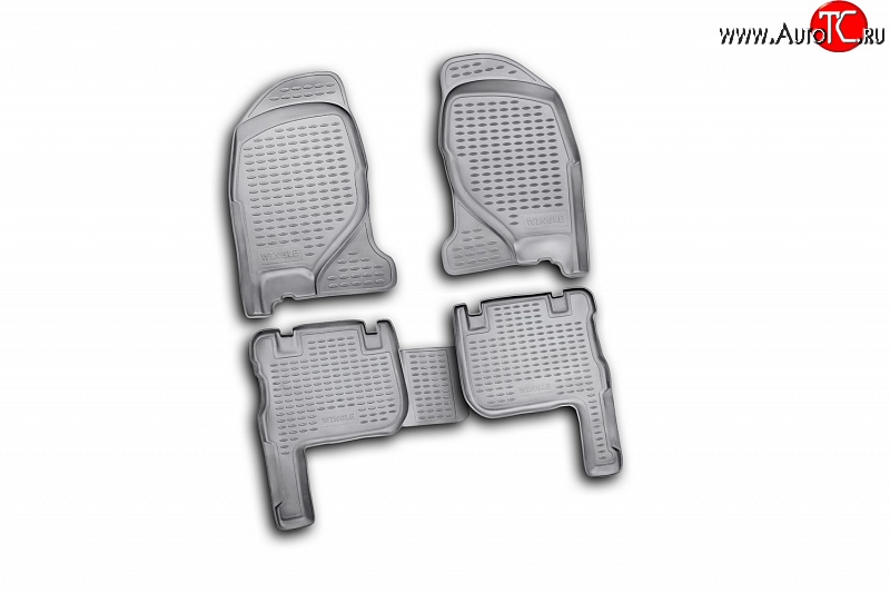 3 399 р. Коврики в салон Element 4 шт. (полиуретан) Great Wall Wingle 3 (2005-2011)  с доставкой в г. Керчь