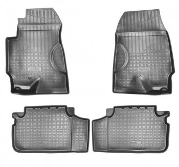 Комплект салонных ковриков Norplast Haima 7  S3 (2013-2016) (Цвет: черный)