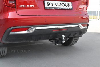 17 329 р. Фаркоп PT GROUP /съемный квадрат/ HAVAL Jolion 2021-  Haval Jolion рестайлинг (2024-2025)  с доставкой в г. Керчь. Увеличить фотографию 4