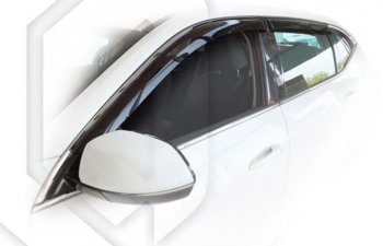 Дефлектора окон CA-Plastiс Haval F7  дорестайлинг (2018-2022)