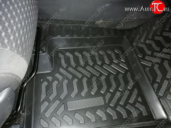 1 439 р. Коврики салона Aileron (3D с подпятником)  Haval F7 - F7x  с доставкой в г. Керчь