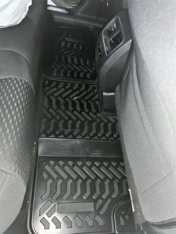 1 439 р. Коврики салона Aileron (3D с подпятником)  Haval F7 - F7x  с доставкой в г. Керчь. Увеличить фотографию 5