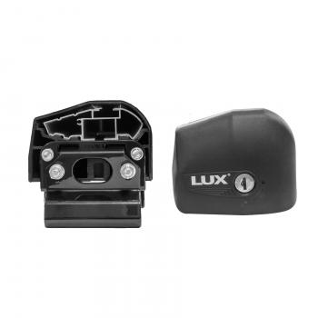 17 089 р. Багажник в сборе на низкие рейлинги LUX BRIDGE  Subaru Forester  SG (2002-2008) дорестайлинг, рестайлинг (черный)  с доставкой в г. Керчь. Увеличить фотографию 5