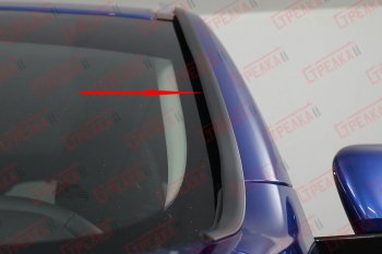 Водостоки (дефлектора) лобового стекла Стрелка 11 Haval F7x (2019-2022) дорестайлинг