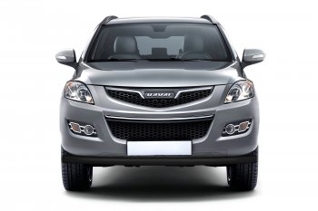 5 519 р. Защита переднего бампера Petroil Tuning (Ø63 мм)  Haval H5 (2020-2023) рестайлинг (Сталь с полимерным покрытием в цвет: черный ❞Шагрень❝)  с доставкой в г. Керчь. Увеличить фотографию 2