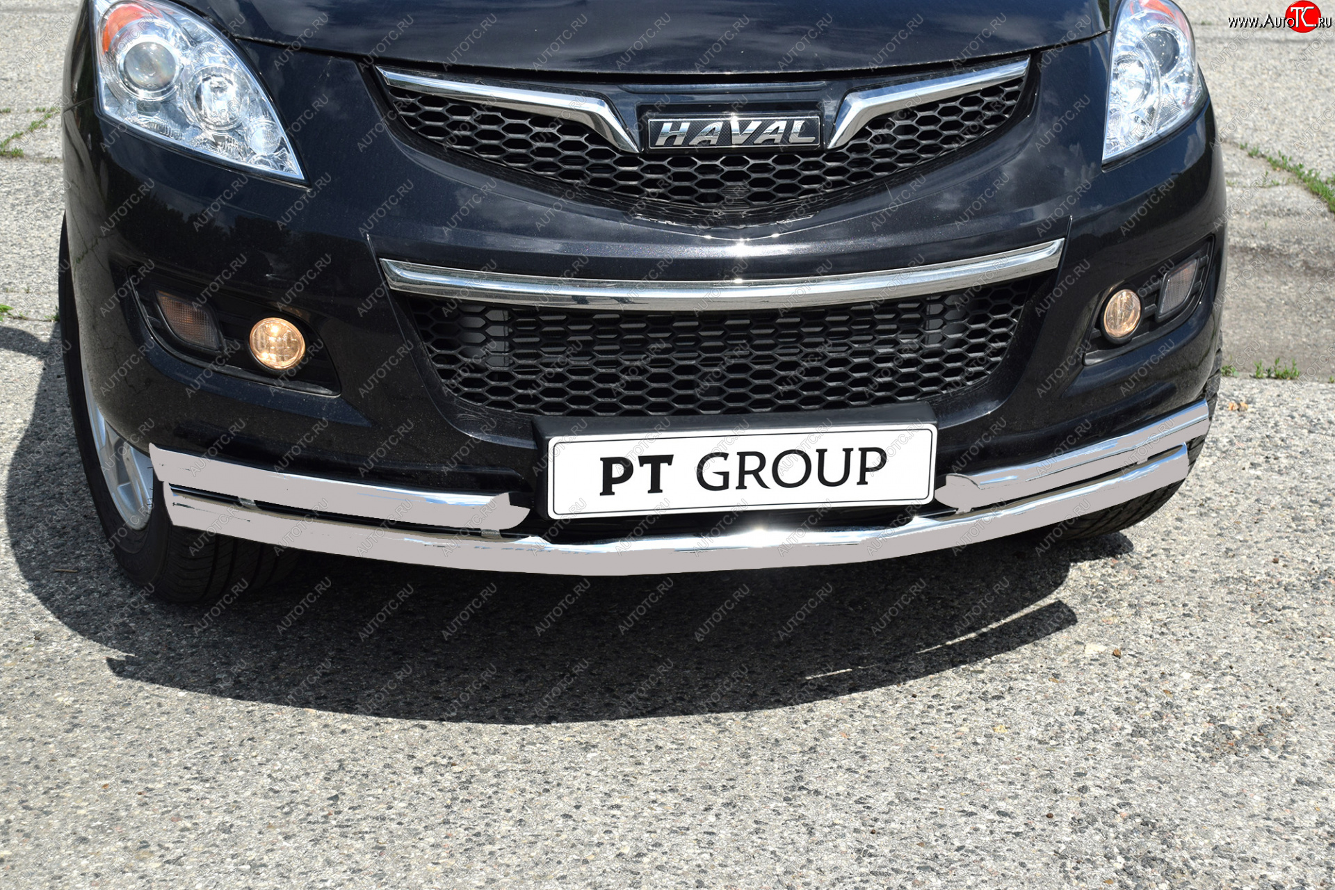6 619 р. Защита переднего бампера Petroil Tuning (Ø63/51 мм)  Haval H5 (2020-2023) рестайлинг (Сталь с полимерным покрытием в цвет: серебристый ❞Искра❝)  с доставкой в г. Керчь
