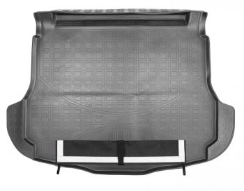 Коврик багажника Norplast Haval H6 (2013-2020) (Черный с погрузочным ковриком (фартуком))