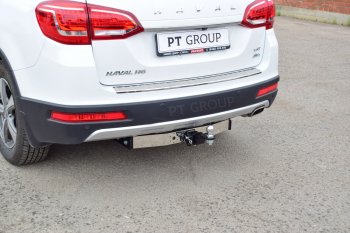 12 949 р. Фаркоп Petroil Tuning (съемный квадрат) Haval H6 дорестайлинг (2016-2019) (Без заглушки )  с доставкой в г. Керчь. Увеличить фотографию 3