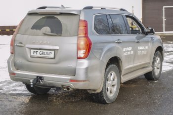 7 179 р. Фаркоп PT GROUP /съемный квадрат/ HAVAL H9 2019-2023   Haval H9 (2019-2021) 2-ой рестайлинг  с доставкой в г. Керчь. Увеличить фотографию 5